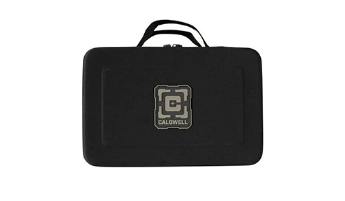 Caldwell ClayCopter™ Hard Case suojaa laitteesi kuljetuksessa ja varastoinnissa, tarjoten järjestelmällistä tilaa ClayCopterille, akuille ja latauskaapeleille.